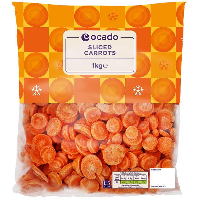 Ocado Frozen Sliced Carrots thumbnail 2