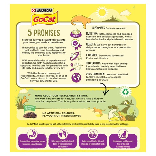 Go-Cat Chicken and Duck Dry Cat Food thumbnail 4