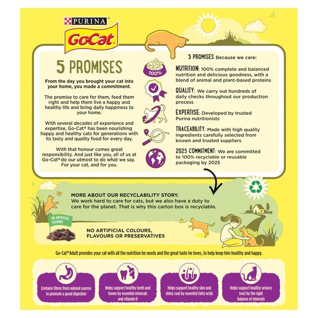 Go-Cat Chicken and Duck Dry Cat Food thumbnail 3