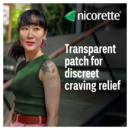Nicorette Invisi 10mg Patch, (7 Patches), Quit Smoking Aid, Nicotine Patch thumbnail 5