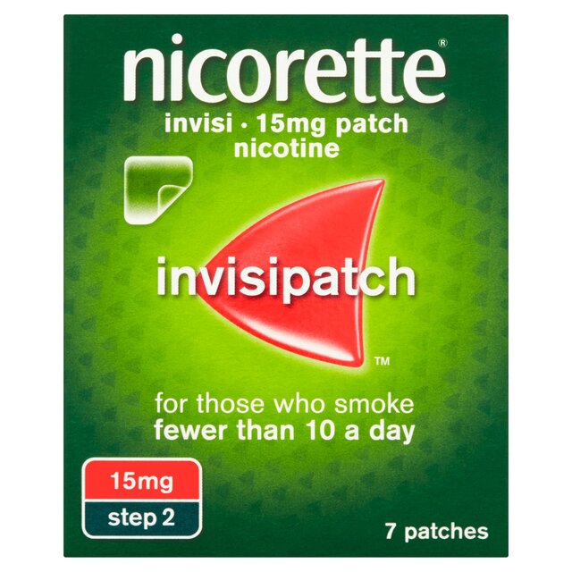 Nicorette Invisi 15mg Patch, (7 Patches), Quit Smoking Aid, Nicotine Patch thumbnail 2