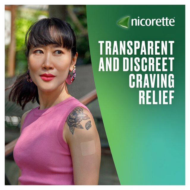 Nicorette Invisi 25mg Patch, (7 Patches), Quit Smoking Aid, Nicotine Patch thumbnail 3