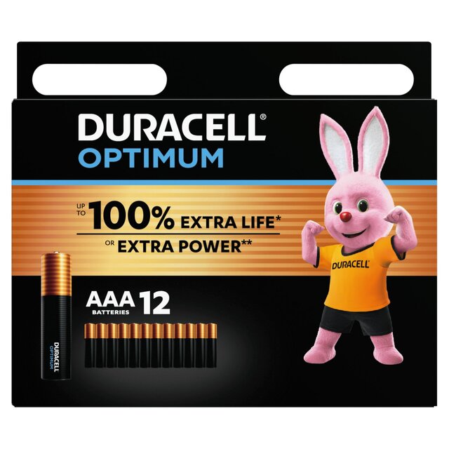 Duracell Optimum AAA Batteries