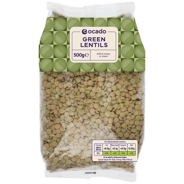 Ocado Green Lentils thumbnail 2