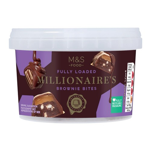 M&S Millionaires Brownie Mini Bites thumbnail 2