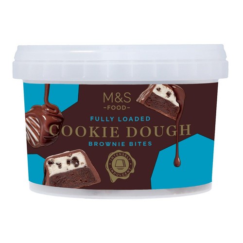 M&S Brookie Dough Brownie Mini Bites