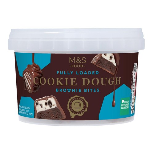 M&S Brookie Dough Brownie Mini Bites thumbnail 2