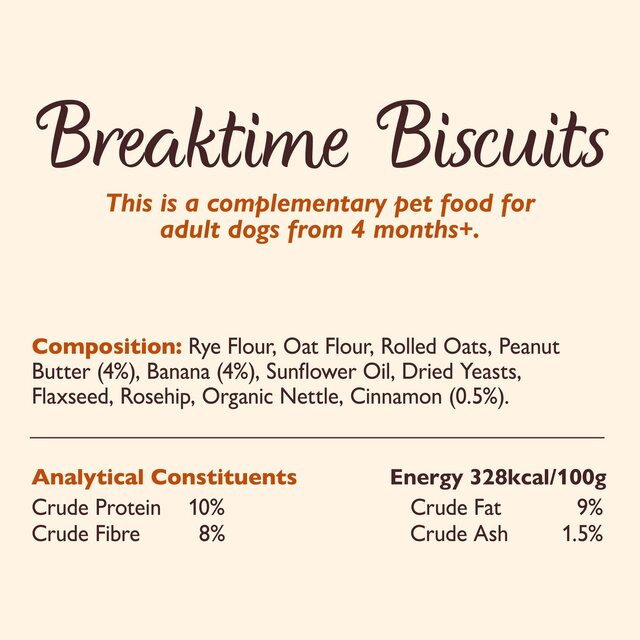 Lily's Kitchen Breaktime Biscuits for Dogs thumbnail 3