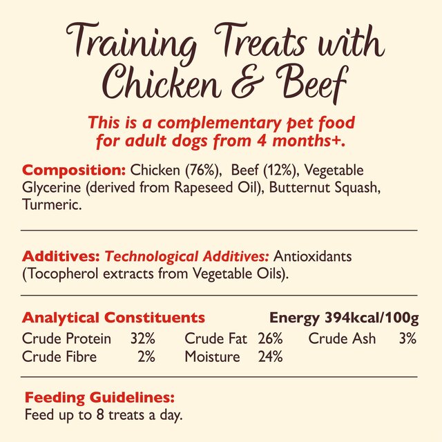 Lily's Kitchen Chicken & Beef Training Treats for Dogs thumbnail 4
