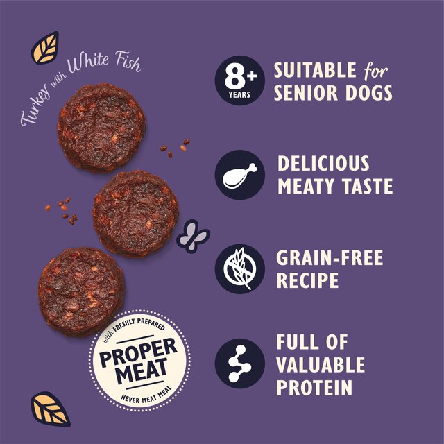 Lily's Kitchen Turkey & White Fish Bites for Senior Dogs thumbnail 3