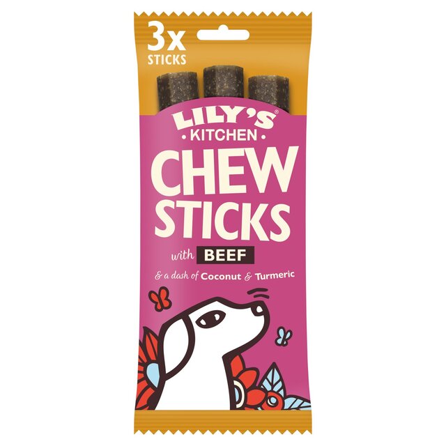 Lily's Kitchen Chew Sticks with Beef for Dogs