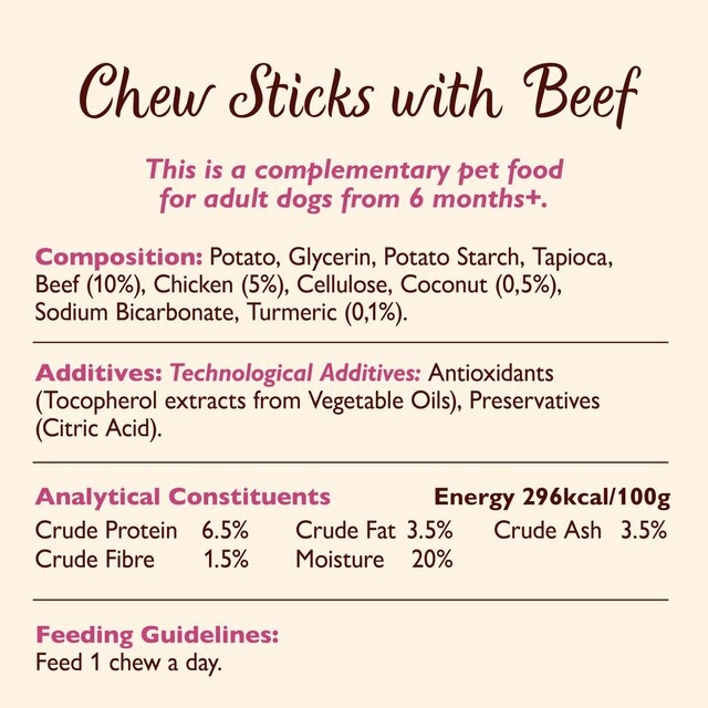Lily's Kitchen Chew Sticks with Beef for Dogs thumbnail 3