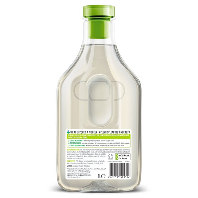Ecover All Purpose Cleaner Lemongrass & Ginger thumbnail 2