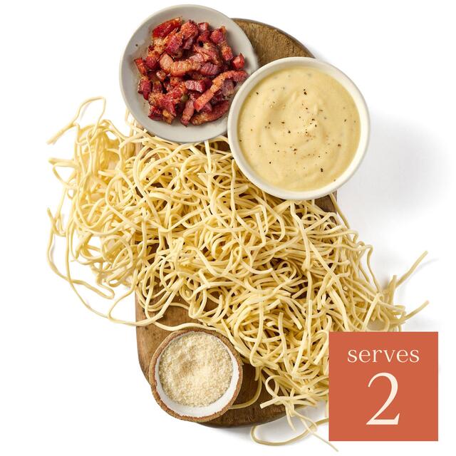 Pasta Evangelists Carbonara Spaghetti Dinner for 2 Kit