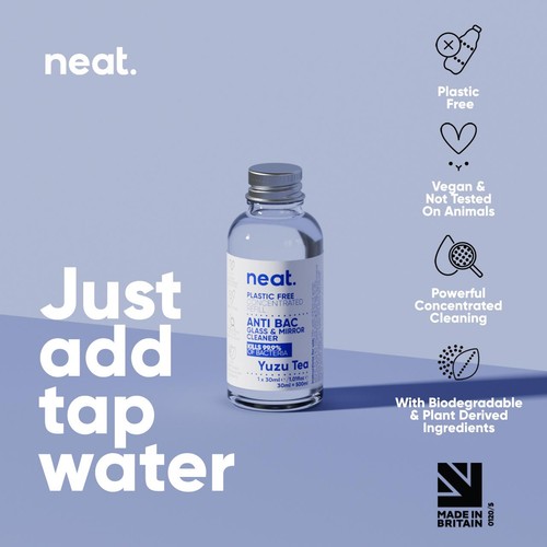 Neat Anti-Bac Glass Cleaner Refill Concentrate Yuzu Tea thumbnail 4