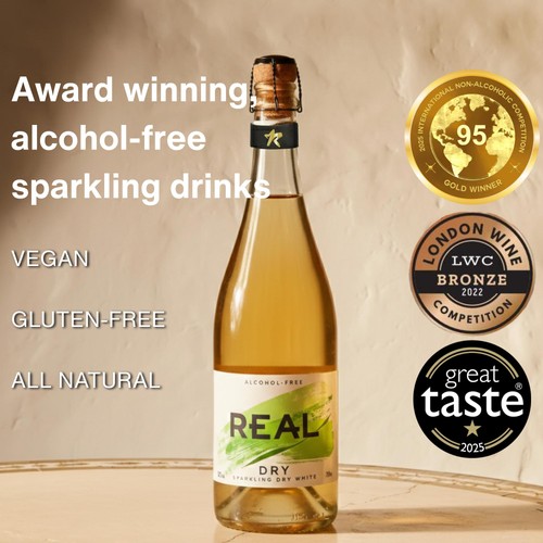 REAL Dry Slow Fermented Sparkling Tea thumbnail 4