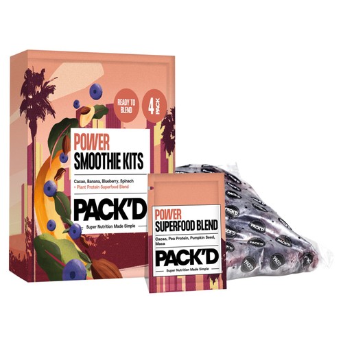 PACK'D Power Protein Smoothie Kits thumbnail 2