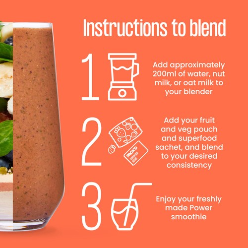 PACK'D Power Protein Smoothie Kits thumbnail 4