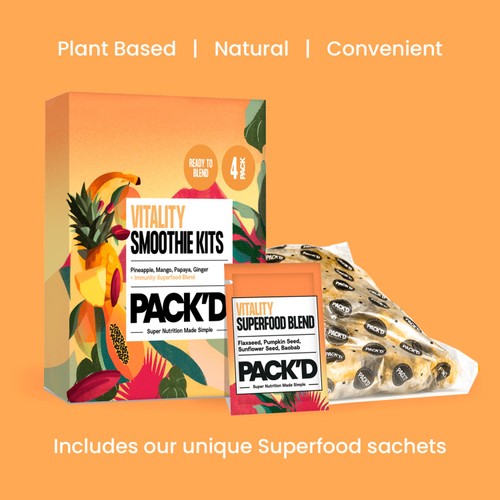 PACK'D Vitality Immune Boosting Smoothie Kits thumbnail 4