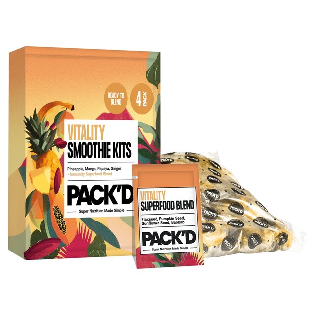 PACK'D Vitality Immune Boosting Smoothie Kits thumbnail 2