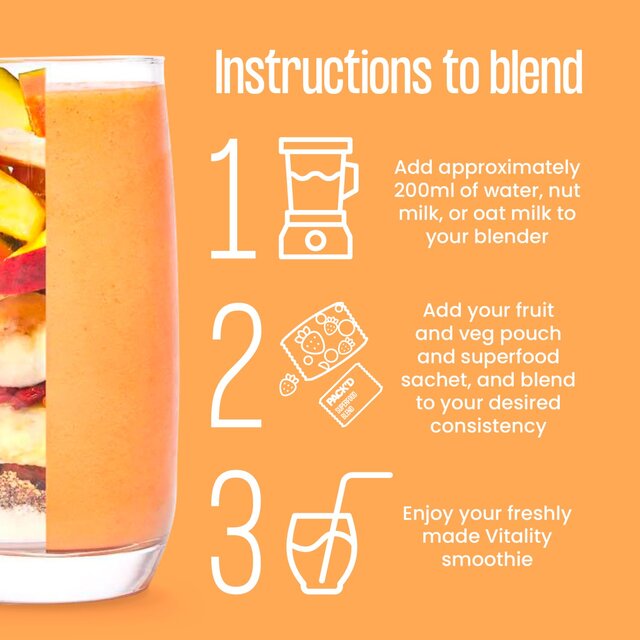 PACK'D Vitality Immune Boosting Smoothie Kits thumbnail 3