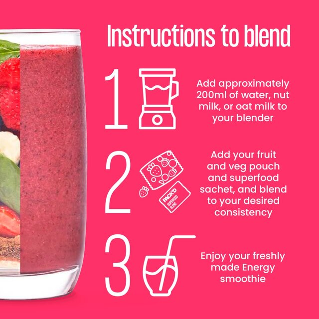 PACK'D Energy Smoothie Kits thumbnail 4