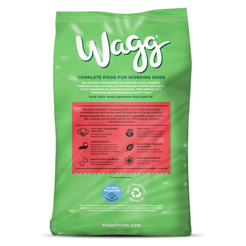 Wagg Active Goodness Beef & Veg Dry Dog Food thumbnail 3