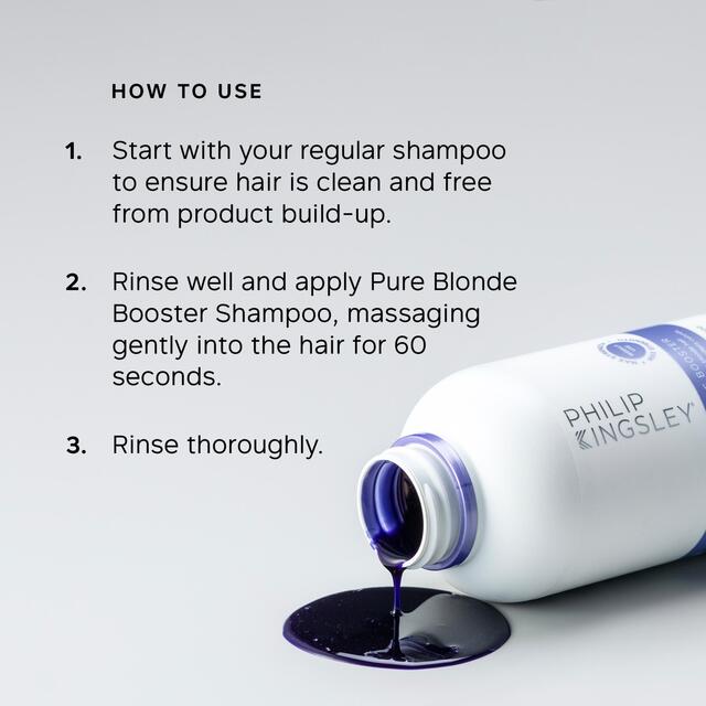 Philip Kingsley Pure Blonde Booster Weekly Shampoo thumbnail 5