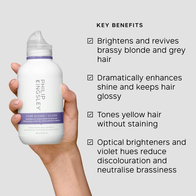Philip Kingsley Pure Blonde/Silver Daily Shampoo thumbnail 5