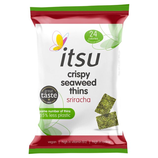 itsu Sriracha Crispy Seaweed Thins