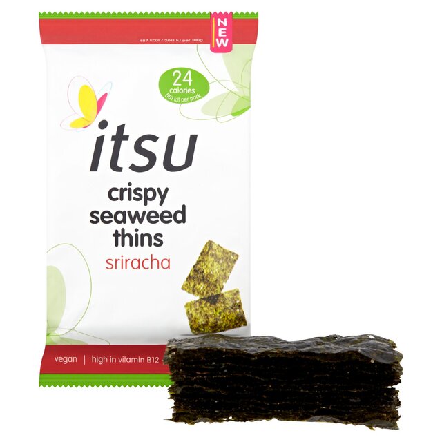 itsu Sriracha Crispy Seaweed Thins thumbnail 2