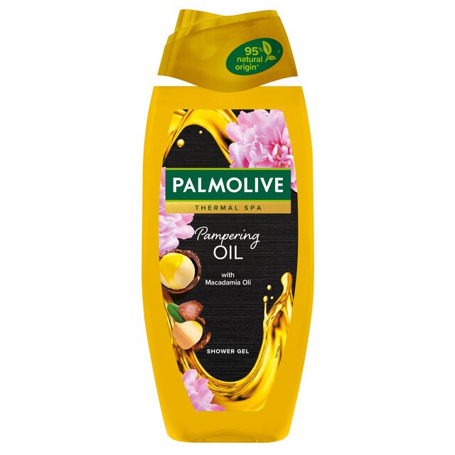 Palmolive Thermal Spa Pampering Oil Vegan Body Wash Shower Gel