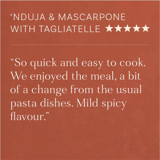 Pasta Evangelists spicy 'nduja mafaldine kit for 2 thumbnail 4