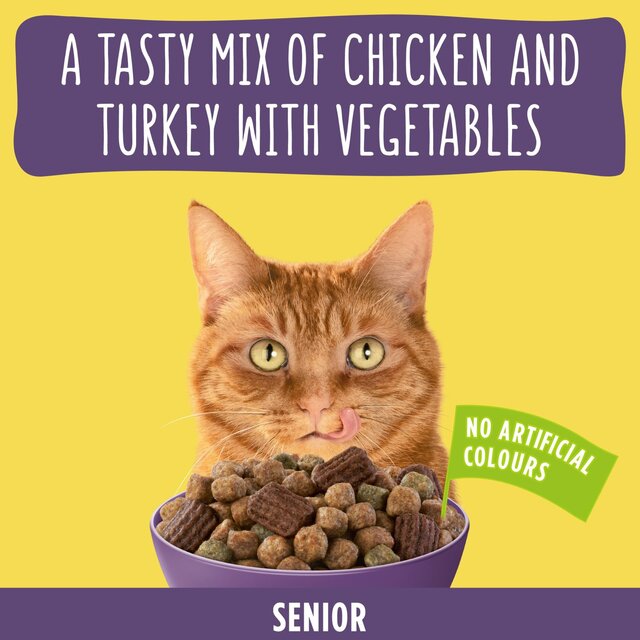 Go-Cat Crunchy & Tender Senior Chicken Dry Cat Food thumbnail 5