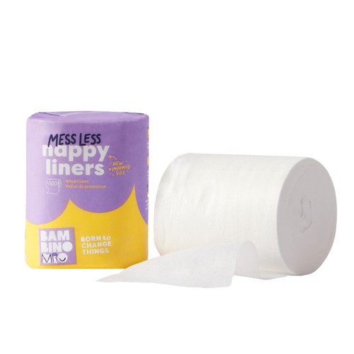 Bambino Mio Nappy Liners Biodegradable 100 roll