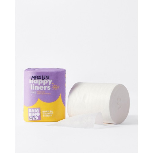 Bambino Mio Nappy Liners Biodegradable 100 roll thumbnail 3