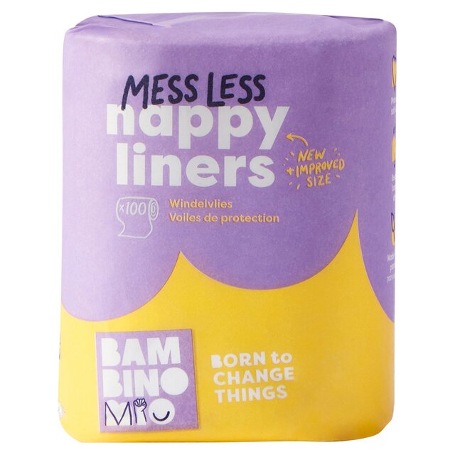 Bambino Mio Nappy Liners Biodegradable 100 roll thumbnail 2
