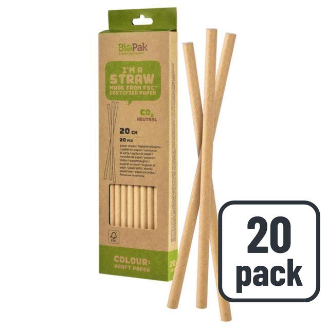 Bio Kraft  Recyclable Paper Straws