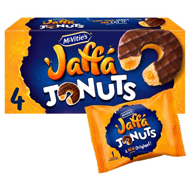 McVitie's Jaffa Cakes Original Jaffa Jonuts Multipack thumbnail 2