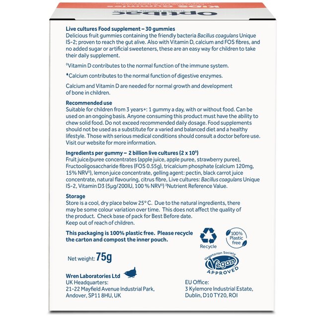 Optibac Probiotics Kids Gummies thumbnail 11