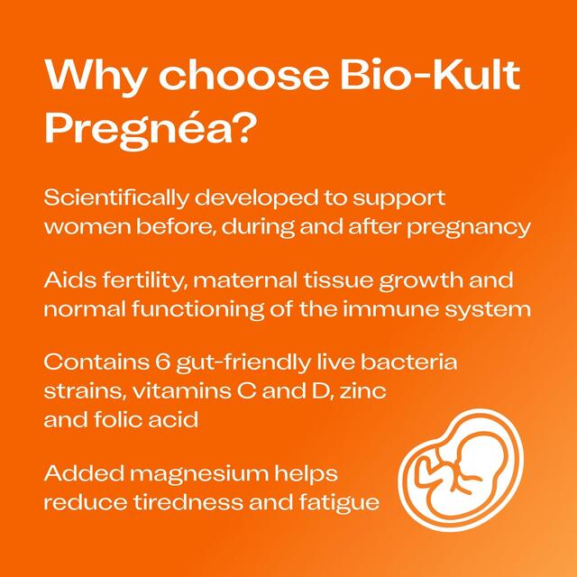 Bio-Kult Probiotics Pregnea Gut Supplement Capsules thumbnail 2