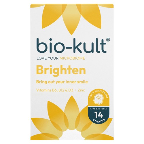 Bio-Kult Probiotics Brighten Gut Supplement with Vitamin D Capsules