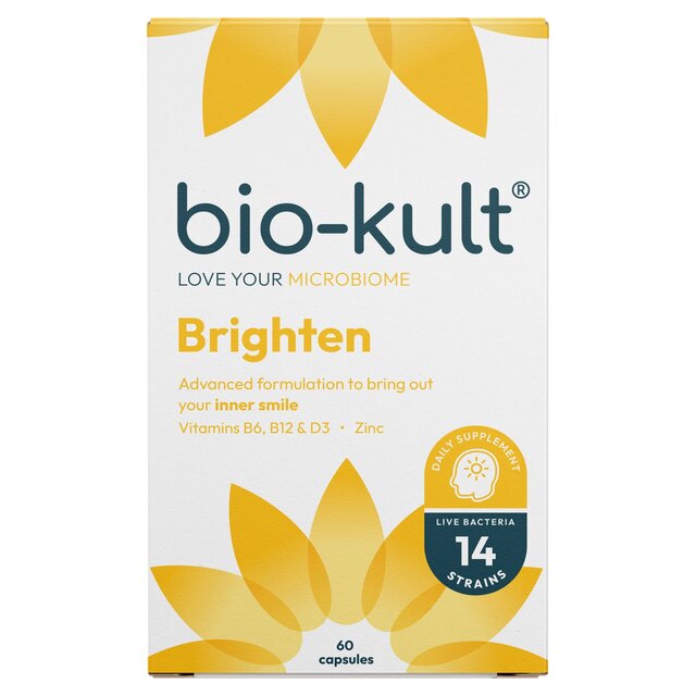 Bio-Kult Probiotics Brighten Gut Supplement with Vitamin D Capsules