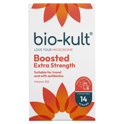 Bio-Kult Boosted Extra Strength Probiotics Gut Supplement Capsules
