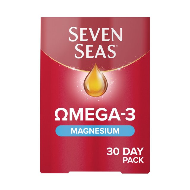 Seven Seas Omega-3 Fish Oil & Magnesium with Vitamin D 30 Day Duo Pack