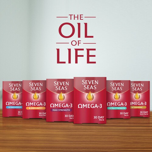 Seven Seas Omega-3 Fish Oil with Vitamin D 30 Capsules thumbnail 9