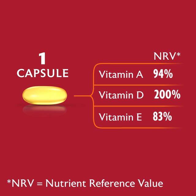 Seven Seas Cod Liver Oil Max Strength Omega-3 & Vitamin D Capsules thumbnail 6