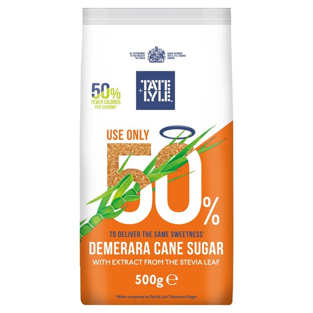 Tate & Lyle Demerara Sugar with Stevia