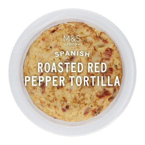 M&S Roasted Red Pepper Spanish Tortilla Omelette