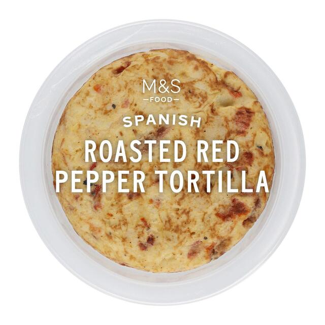 M&S Roasted Red Pepper Tortilla
